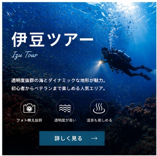 伊豆ダイビングツアー